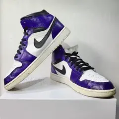 エアジョーダン1 コートパープル　s新品未使用黒タグ　27㌢ 9月22日発売！エア ジョーダン1 “コート パープル” のメンズとGS
