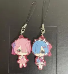 リゼロ ラムレム ラバーストラップ ラバスト