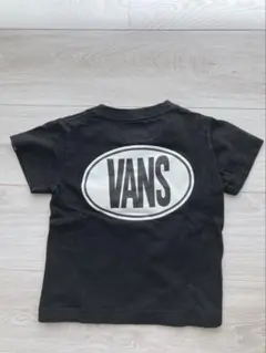 VANS ロゴTシャツ ブラック キッズ SMALLのサムネイル