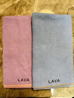 ヨガラグ　ブルー　パープル　2枚　LAVA