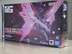 極美品)メタルロボット魂　デスティニーガンダム専用光の翼&エフェクトセット