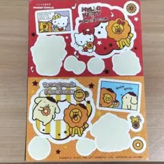 ハローキティ ポムポムプリン　シール