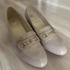 HARUTA × ROPE PICNIC ローファーパンプス ベージュのサムネイル