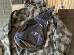 00s adidas vtg ワンショルダー ボディー バッグ Y2K テック