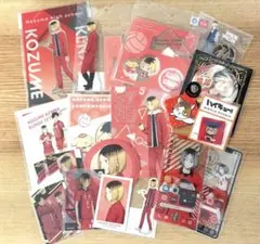 ハイキュー 孤爪研磨　アクリルスタンド　ステッカー　ポストカード　コースター