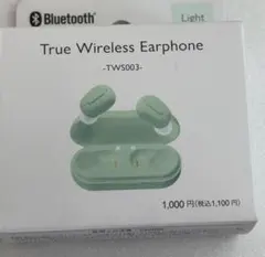 ザ・ダイソー 完全 ワイヤレス イヤホンTWS003 グリーン ブルートゥース