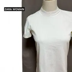 ZARA WOMAN ／ザラウーマン　半袖Tシャツ　Mサイズ　　フィット感のサムネイル