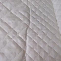 無地　アイボリー　シーチング　キルティング　生地　キルト　90×36