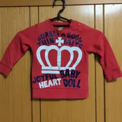 90　BABYDOLL　キッズ　ベビー　トレーナー　男女兼用　保育園着