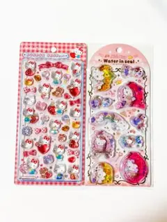 【国内正規品】ボンボンドロップシール ウォーターインシール ハローキティ２枚