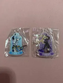 原神 アクリルキーホルダー 2点セット 重雲／フィッシュル