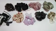 シュシュ 9個セット