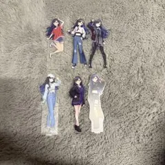 白石杏キャラクター アクリルスタンド 6体セット