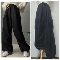 Javaミリタリーカーゴパンツ　ブラック