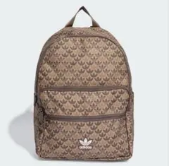 新品 adidas モノグラム バックパック 20.5L ブラウンのサムネイル