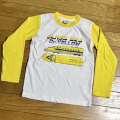 トレインガレージ 長袖 Tシャツ ドクターイエロー プラレール 120 電車