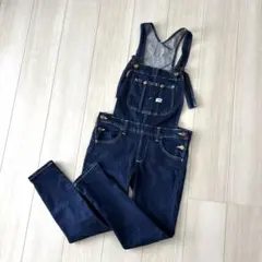 Lee リー オーバーオール デニム L ストレッチ 細身