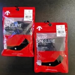 アームスリーブ デサント WARM ONE SLEEVE ブラック S 両腕用