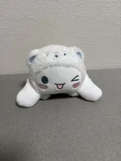 初音ミク × シナモロール 寝そべりぬいぐるみ WINTER Ver.