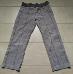 エンジェルブルー チェック柄 ロングパンツ 110cm　男の子