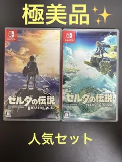 ゼルダの伝説ティアーズ オブ ザ キングダム&ブレス オブ ザ ワイルドセット