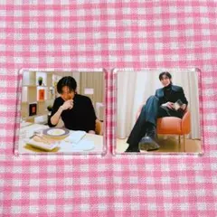 スクエアましかくマグネット2個セット M-99