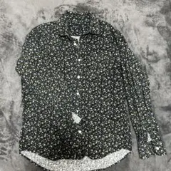 ナノnano 小花柄シャツ メンズ