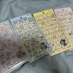 ちいかわ　ボンボンドロップ　シール　4種セット