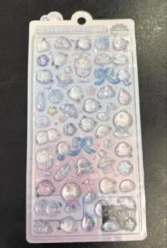 ボンボンドロップシール　オリジナル　シマエナガ