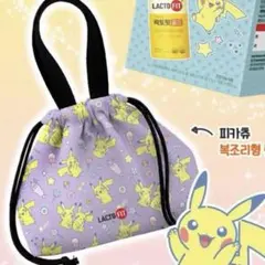 ポケモン ピカチュウ ランチバッグ 巾着袋