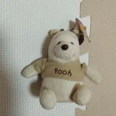 くまのプーさん　ぬいぐるみキーホルダー