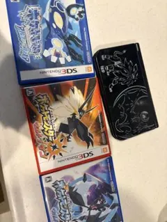 ポ*ー様 ポケモンデザイン Nintendo New 3DS + ソフト3本セッ