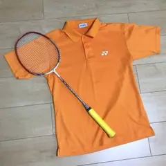 YONEX オレンジ ポロシャツ