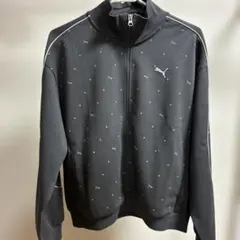 Puma プーマ レディースX L ドット柄ジャージ グレー【新品】