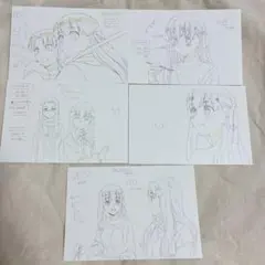 四月は君の嘘 アニプレックスブルーレイ　初回購入特典　複製絵コンテ 四月は君の嘘 アニプレックスブルーレイ 初回購入特典 複製絵コンテ