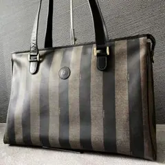 A4収納可☆FENDI フェンディ ペカン トートバッグ 肩掛け PVC - メルカリ