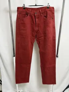Levi's 501XX レッドデニムパンツ W34 L34