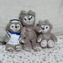 激レア！新品未使用タグ付　ダッフィー＆シェリーメイ　2セット 激レア！新品未使用タグ付 ダッフィー＆シェリーメイ 2セット