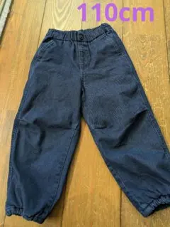 ユニクロ　ウォームイージーパンツデニム