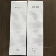 サキナSAQINA モイスチャーローション、バランシングクリーミージェル