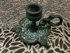 yuu様専用ブロンズ製キャンドルホルダー持ち手付き