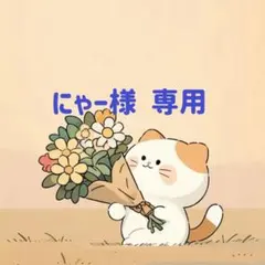 にゃー様　専用(9/28迄)