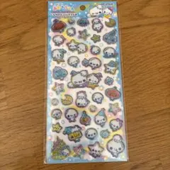 あわわちゃん　キャンディグリッターステッカー　シール　キラキラシール　ラメ入り
