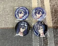 【にじさんじ】小柳ロウ ぎゃうるふ 缶バッジ 4点セット