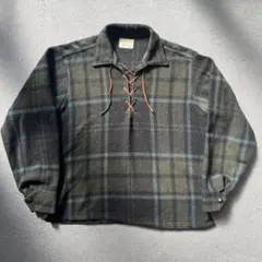 レースアップシャツ