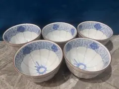 有田焼 そうた窯 染付花弁紋 小鉢セット - メルカリ