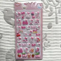 【新品未開封】ハローキティ　ぷくぷくシール　立体　3D キャラクターシール