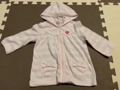 【ホットビスケッツ】薄手パーカー80サイズ