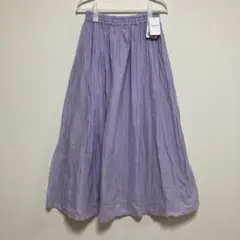 relume コットンボイルクリンクルギャザースカート