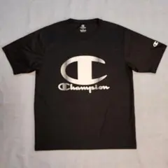 Champion チャンピオン Tシャツ 半袖 ロゴプリント ブラック XL ①
